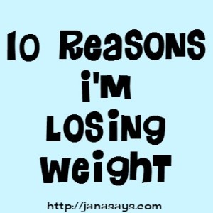 losing weight