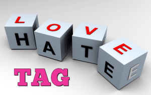 love hate tag
