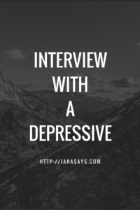 InterviewwithaDepressive